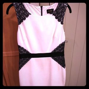 Brand new never worn Laundry B&W dress